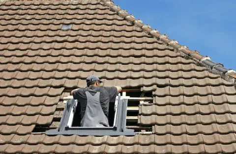 Pose de velux - Saint-Sixt